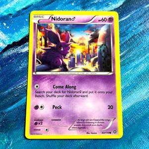 2016 Pokemon Nidoran 43/114